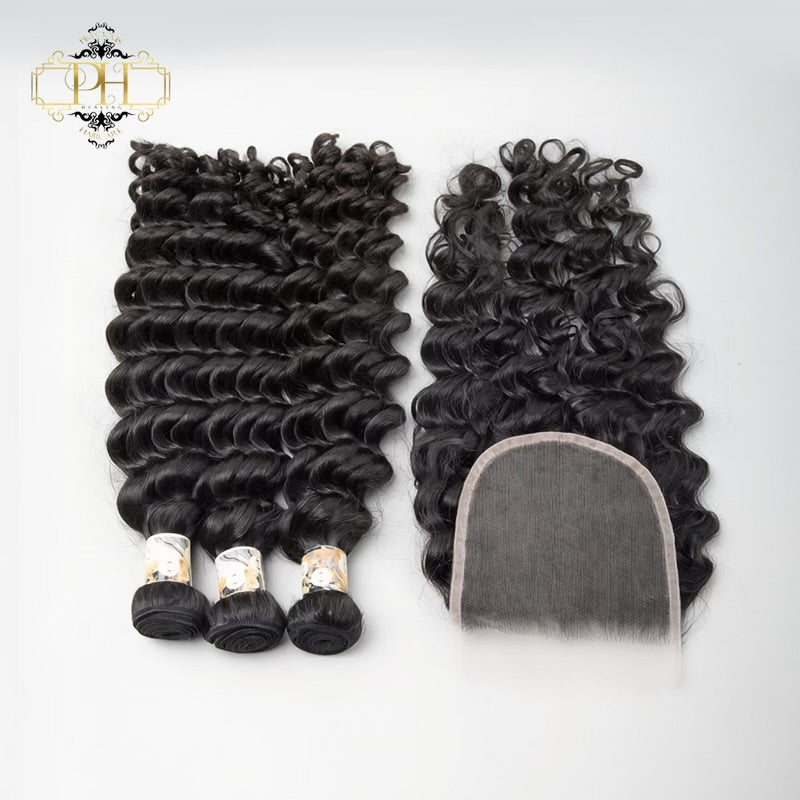 Burmese Curly Lace Closures