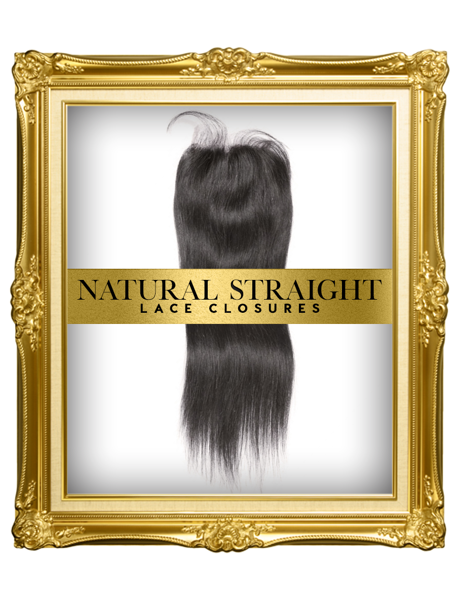 Natural Straight Lace Closures